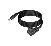 GELRHONR Cable de alimentación DC5521 a 12V para refrigerador portátil- Cable Reforzado 14AWG con Conector DC 5.5mmx2.1mm para neveras portátiles, enfriadores por compresor y más (DC5521 (3M/9.8ft))