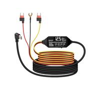 GELRHONR Dash Cam Hardwire Kit USB C,12V-24V a 5V -Type C Hardwire Kit Cableado 3.5m,de para Cámara,de Coche con Protección de Bajo Voltaje,Type C, 3-Core