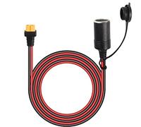 GELRHONR Enchufe de Encendedor de Cigarrillos a XT60 Cable, 14 AWG 12 V/24 V Toma de Encendedor de Cigarrillos de Coche para el panel solar Estación de energía portátil Generador