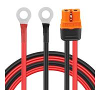 GELRHONR XT60i a cable de terminal de junta tórica, 3.2 pies 12AWG XT60i-F hembra a junta tórica, cable de extensión de conector de terminal de ojal para batería RC Lipo FPV Racing Drone