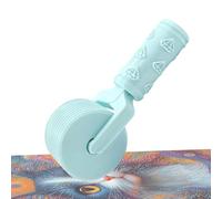 Gem Craft - Rodillo de prensado, herramienta de bordado de diamantes de imitación, mango ergonómico ligero con rodillos de precisión, accesorio de arte decorativo, herramientas para aficionados, kit