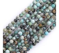 Gem-Inside - Cuentas facetadas redondas de 2 mm con piedra de ágata roja natural para hacer joyas de hebras de 15 pulgadas, cuentas semipreiosas hechas a mano