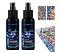 Gem Painting Adhesive 100ml Quick-Drying Clear Dustproo sealif Coating Mist