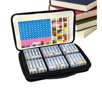 Gem Painting - Contenedores de almacenamiento de 32/64 rejillas portátiles | Caja de organización de taladro de pintura de gemas para diamantes de imitación, juguete, joyería, hogar, escuela, garaje