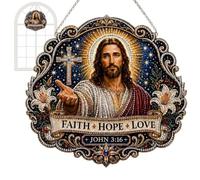 Gem Painting - Jesus Christian Wall Decor Gem Art for Adults Jesus Christi
