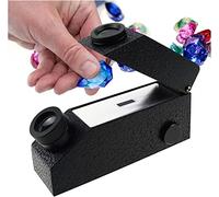 Gem Refractometer, Gem Instrument Gem Tool Professional Gemstone Ldentification Built-In Led Light Diamond Detector or Jewelry Gemstone Ldentification Measure, LJJY-KK