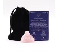 Gema Buda Grande - Cuarzo Rosa 50x40x20mm