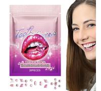 Gemas de los dientes, Gemas de los dientes,Kit profesional de gemas para dientes - Kit inicial de gemas temporales, fáciles de usar, seguras y de larga duración: gemas para dientes para una