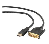 Gembird 1.8m, hdmi/dvi, m/m 1,8 m dvi-d negro