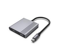 Gembird a-cm-combo3-04 adaptador multipuerto usb tipo c 3 en 1 (2 puer