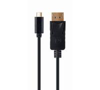 Gembird a-cm-dpm-01 adaptador gráfico usb 3840 x 2160 pixeles negro