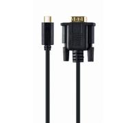 Gembird a-cm-vgam-01 adaptador gráfico usb 1920 x 1080 pixeles negro