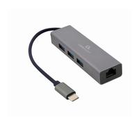 GEMBIRD A-CMU3-LAN-01 HUB Y CONCENTRADOR USB 3.2 GEN 1 (3.1 GEN 1) TY