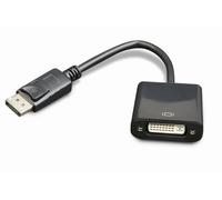 Gembird Adaptador DisplayPort a DVI A-DPM-DVIF-002 Macho a Hembra 0,1 m Negro