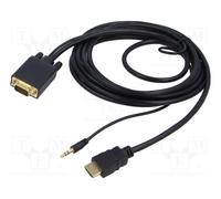 GEMBIRD A-HDMI-VGA-03-10 Cable