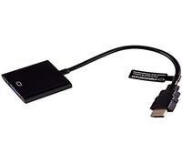 ADAPTADOR GEMBIRD HDMI A VGA HEMBRA CON 3,5MM AUDIO 0,20M