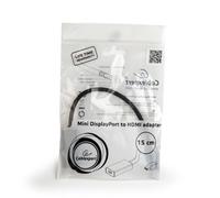 CABLE ADAPTADOR 4K GEMBIRD MINI DISPLAYPORT A HDMI, NEGRO