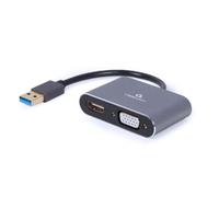 Gembird a-usb3-hdmivga-01 adaptador gráfico usb 3840 x 2160 pixeles g