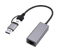 Gembird a-usb3ac-lan2g-01 adaptador de red powerline 2500 mbit/s ether