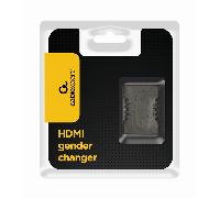 Gembird - A-HDMI-FF cambiador de género para cable Negro