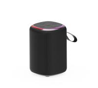 Gembird altavoz portatil spk-bt-led-08s 3w bt negro luz led