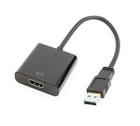 Gembird CABLE ADAPTADOR USB 3.0 MACHO A HDMI HEMBRA NEGRO