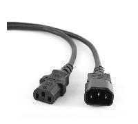 Gembird Cable de alimentación PC-189 C13 a C14 1,8 m Negro