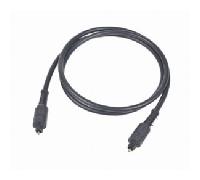 Gembird Cable Audio Optico Toslink 1 Mts Negro CC-OPT-1M