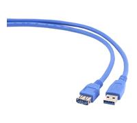 Extensión USB 3.0 - Azul - 3 m - Conector A M - Conector F - Cable USB
