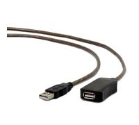Gembird cable de extensión USB activo 10 m negro