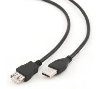 Gembird Cable de Extensión USB de 4,5 Mts Ngr