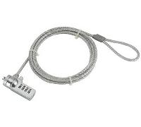 Gembird Cable de Seguridad Portátiles (4 dígitos)