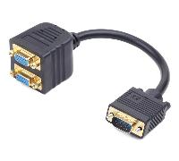 Gembird Cable Divisor VGA 1xHD15(M) 2xHD15(H) 0.2M
