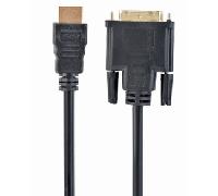 Gembird Cable HDMI(M) a DVI(M) 18+1p One Link 1.8 CC-HDMI-DVI-6