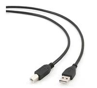 Gembird Cable Impresora USB 2.0 B 1,8M, Negro