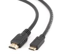 gembird cable mini hdmi con ethernet gold 3 mts