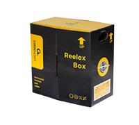 CABLE RED GEMBIRD UTP CAT6 TRENZADO CCA AWG24 BOBINA 305M GRIS