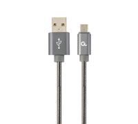 GEMBIRD CableXpert Micro-USB Charging Cable 1 m Metallic-Grey CC-USB2S-AMmBM-1M-BG Marca