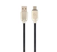 GEMBIRD CableXpert Micro-USB Charging Cable 2 m Black CC-USB2R-AMmBM-2M Marca