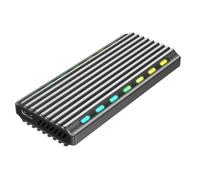 GEMBIRD Caja Externa USB 3.1 para SSD M.2 NVME BACKLIGHTED Aluminum EE2280-U3C-03
