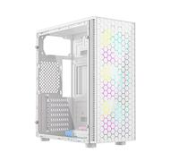 GEMBIRD Caja Semitorre ATX CCC-FC-500W Blanco Multicolor