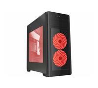 GEMBIRD Caja Semitorre ATX CCC-FC-M100B Azul Negro