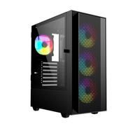 Gembird Caja semitorre Fornax 4000 ATX/mATX ARGB Negro multicolor