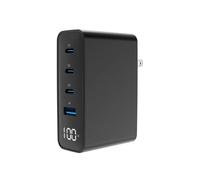 Gembird cargador rápido GaN 100 W 4 puertos USB con pantalla LCD