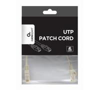CABLE RED GEMBIRD UTP CAT6 0,25M COBRE GRIS