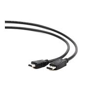 Gembird cc-dp-hdmi-10m 10m hdmi Type a (Standard) displayport Negro Adaptador de Cable de vídeo - adaptadores de Cable de vídeo (10 m, hdmi Type a (Standard), displayport, Macho, Macho, Derecho).