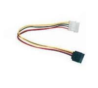 Gembird Cable de alimentación SATA a Molex 4 pines Macho-Macho 15 cm