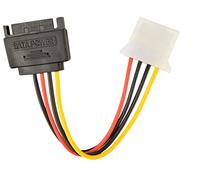 Gembird CC-sata-PS-m Cable de alimentación Interna 0,15 m - Cables de alimentación Interna (0,15 m, sata de 15 Pines, molex (4-Pin), Hembra/Hembra, Derecho, Derecho).