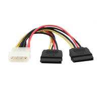 Gembird cc-sata-psy - cable alimentación 2 x sata, 0.15m