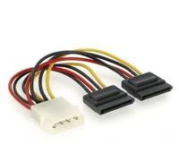 Gembird CC-SATA-PSY2 cable de SATA 0,15 m - Cable SATA (0,15 m, Male connector / Male connector)